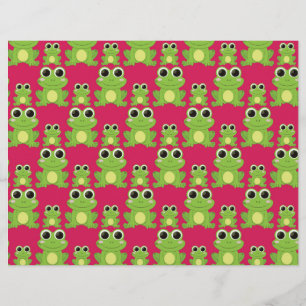 Cute frogs pattern