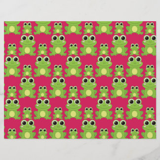 Cute frogs pattern