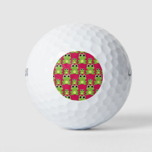 Cute frogs pattern golf balls