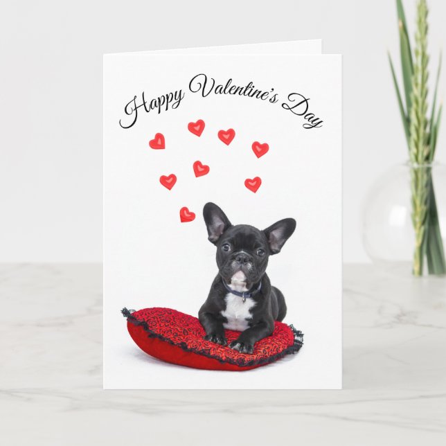 Cute From Your Dog Valentine's Day Card (Front)