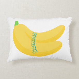Cute Fruit Art / Tropical Food Aesthetic Decorative Cushion