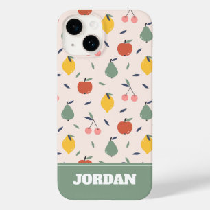 Cute Fruit Pattern Case-Mate iPhone 14 Case
