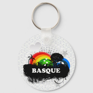 Cute Fruity Basque Key Ring