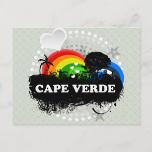 Cute Fruity Cape Verde Postcard