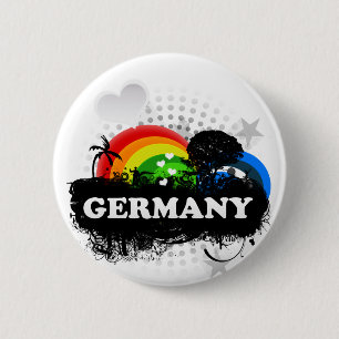 Cute Fruity Germany 6 Cm Round Badge