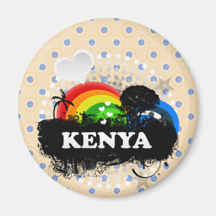 Cute Fruity Kenya Magnet