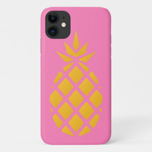 Cute Fruity Orange & Pink Pineapple Case-Mate iPhone Case