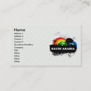 Cute Fruity Saudi Arabia Business Card