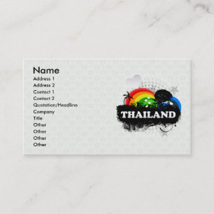 Cute Fruity Thailand Business Card
