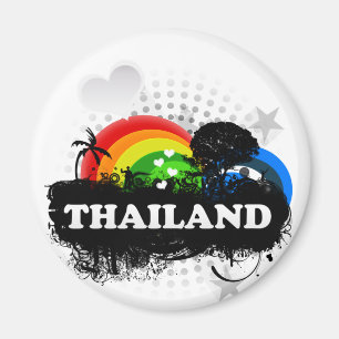 Cute Fruity Thailand Magnet