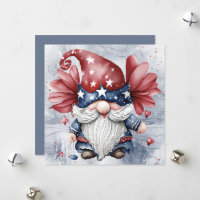 Cute Fun Funky Gnome Gonk With Stars Hat
