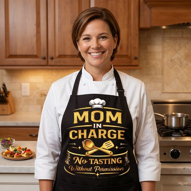 Cute Fun mum  Gift  Apron (Creator Uploaded)