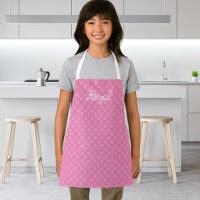 Cute Fun Personalised Pink Polka Dot Pattern