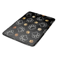 Cute Fun Pet Dog Paw Print