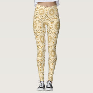 Cute Fun Sunshine Graphic Art Leggings
