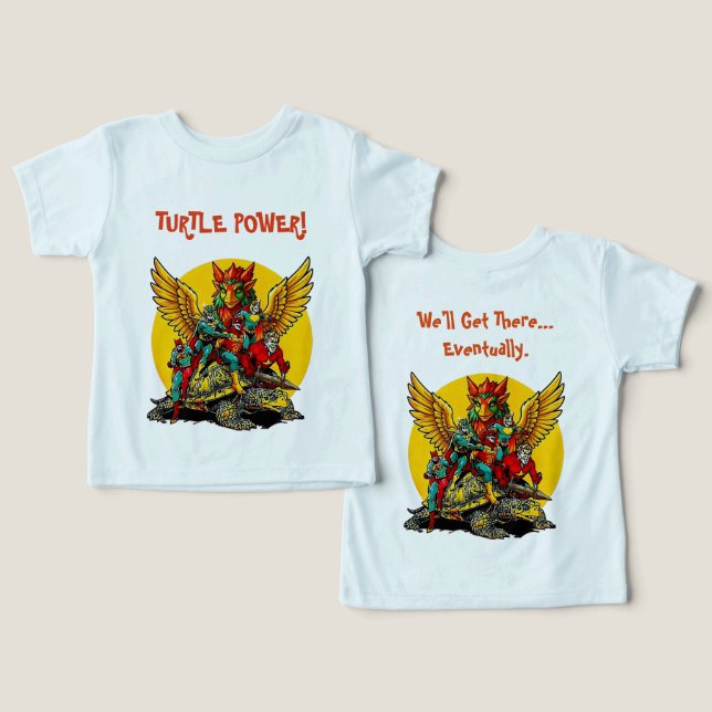 Cute Fun Superheros (Design Front & Back)