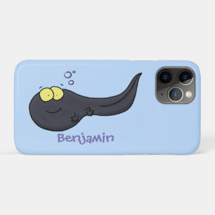Cute fun tadpole cartoon illustration Case-Mate iPhone case