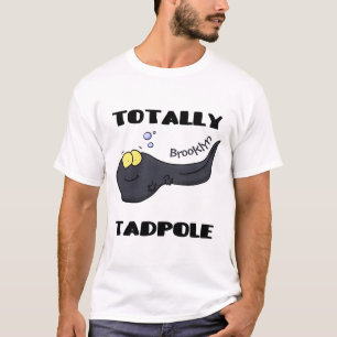 Cute fun tadpole cartoon illustration T-Shirt