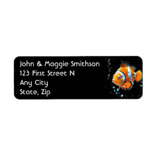 Cute Fun Tropical Aquarium Clown Fish