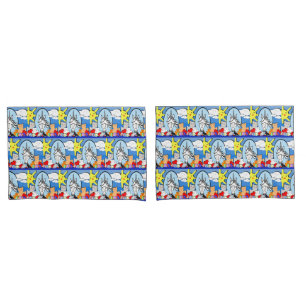 Cute Fun Unicorn  Pillowcase
