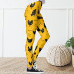 Cute Fun Yellow Black Chicken Leggings<br><div class="desc">Leggings adorned Chicken pattern.</div>