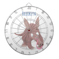 Cute funny aardvark cartoon