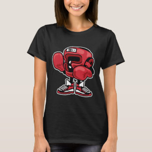 Cute Funny And Unique Boxing Champion Cartoon And T-Shirt