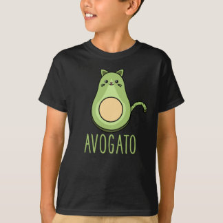 Cute Funny Avocado Cat Avogato Cinco De Mayo Gift T-Shirt
