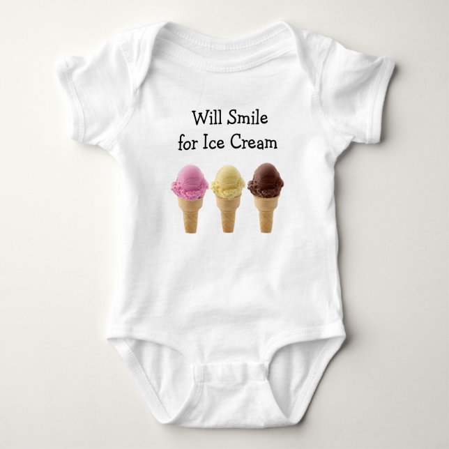 Cute Funny Baby  Bodysuit (Front)
