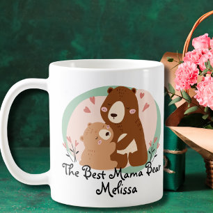 Cute Funny Best Mama Bear Coffee Mug