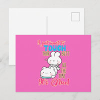 Cute Funny Bunny I Just Want To Touch Your Butt