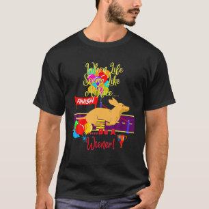 CUTE FUNNY CASUAL DACHSHUND WHEN LIFE SEEMS LIKE A T-Shirt