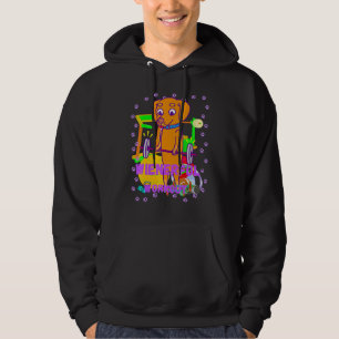 Cute Funny Casual Dachshund Wienerful Workout Fun  Hoodie