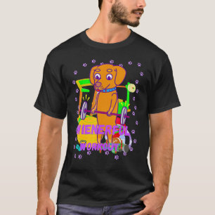 Cute Funny Casual Dachshund Wienerful Workout Fun T-Shirt