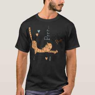 Cute, Funny Cat Cute Cat Purrr T-Shirt