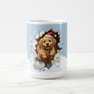 Cute Funny Christmas Doggy Coffee Mug