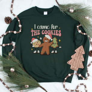 Cute & Funny Christmas Gingerbread Cookie Sweatshirt