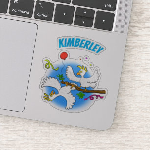 Cute funny cockatoo birds party cartoon