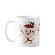 Cute Funny Coffee Cartoon
