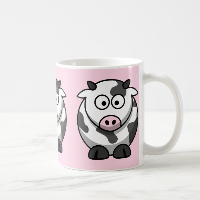 Cute Funny Cow Coffee Mug (Right)