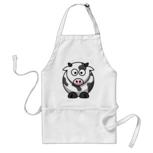 Cute Funny Cow Standard Apron