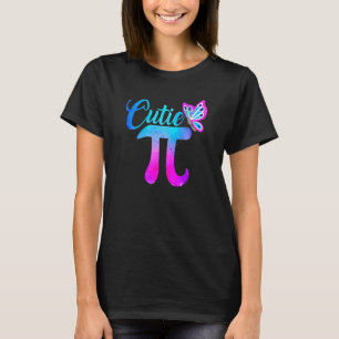 Cute & Funny Cutie Pi Math Pie Butterfly Adorable T-Shirt