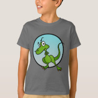 CUTE FUNNY DINOSAUR GRAPHIC T-SHIRT