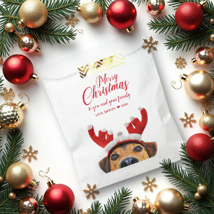 Cute Funny Dog Reindeer Antler Headband Christmas  Favour Bags