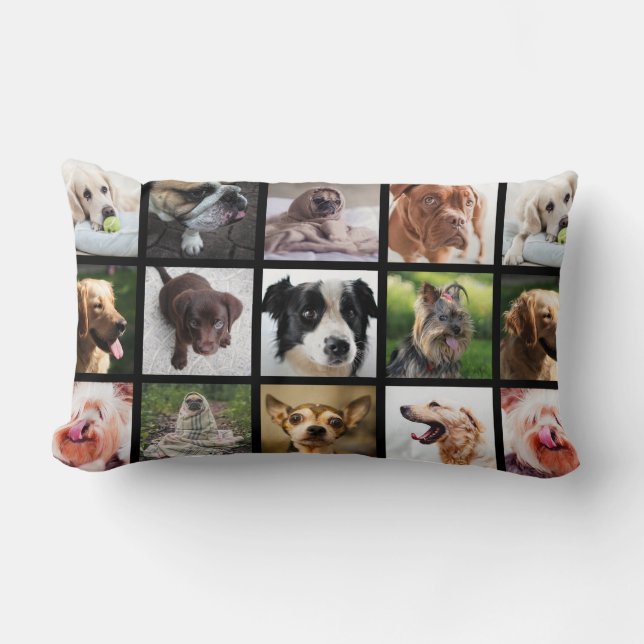 Cute & Funny Dogs throw pillow (Front)