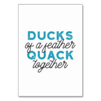 Cute Funny Ducks Puns Quote Design