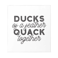 Cute Funny Ducks Puns Quote II