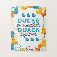 Cute Funny Ducks Puns Quote