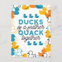 Cute Funny Ducks Puns Quote