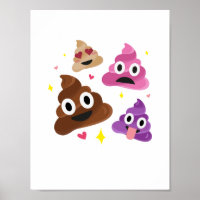 Cute Funny Emoji Pink Bow Cutie Poo - Poop Emoji